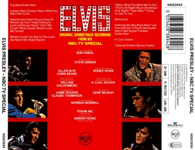 NBC TV Special - Germany 1991 - BMG ND 83894