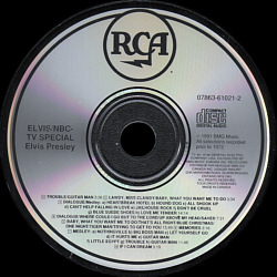 NBC TV Special - Canada 1994 - BMG 07863-61021-2 - Elvis Presley CD NBC TV Special - Canada 1993 - BMG 07863-61021-2 - Elvis Presley CD