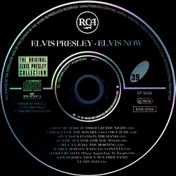 Elvis Now - BMG 74321 148312 - Germany 1997 - Elvis Presley CD