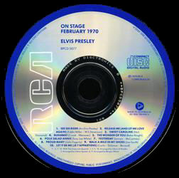 On Stage - Australia 1989 - BMG BPCD 5077