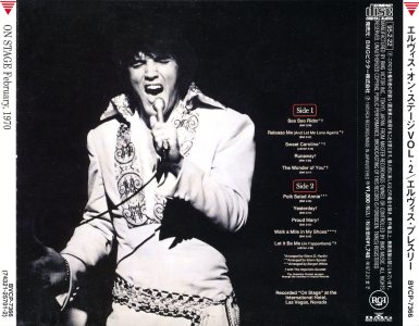 On Stage - Japan 1995 - BMG BVCP-7366 - Elvis Presley CD