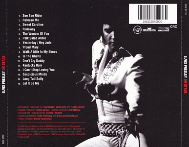 On Stage (remastered and bonus) - USA 1999 - BMG BG2 67741 (Columbia Records) - Elvis Presley