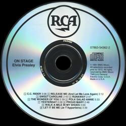 On Stage - USA 1995 - BMG 07863-54362-2