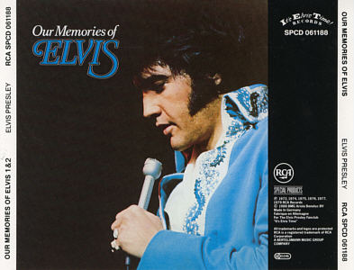 Our Memories Of Elvis - Netherlands 1988 - BMG SPCD 061188