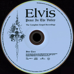 Peace In The Valley - The Complete Gospel Recordings - Australia 2004 - Elvis Presley CD