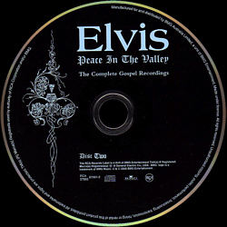 Disc 2 - Peace In The Valley - The Complete Gospel Recordings - Australia 2000 - BMG 07863 67991 2