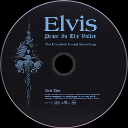 Peace In The Valley - The Complete Gospel Recordings - Canada BMG BG2 67991 - Columbia House - Elvis Presley CD