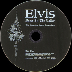 Peace In The Valley - The Complete Gospel Recordings - EU 2004 - Elvis Presley CD
