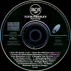 Pot Luck With Elvis -  The Original Elvis Presley Collection Vol. 16 - EU 1999 - BMG 74321 90617 2 - Elvis Presley CD