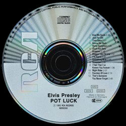 Pot Luck With Elvis (Flash Series) - Germany 1988 - BMG ND 89098