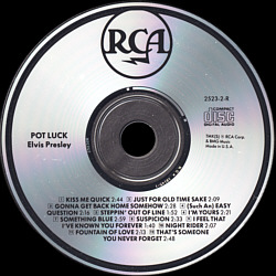 Pot Luck With Elvis - USA 1988 - BMG 2523-2-R