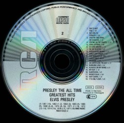 CD 2 - PRESLEY The All Time Greatest Hits - Germany 1991 - BMG PD 90100 (2)-1