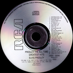 PRESLEY The All Time Greatest Hits - UK 1999 (ODC) - BMG PD 90100 (2)