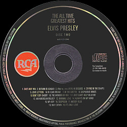 PRESLEY The All Time Greatest Hits - Australia 2002 - BMG ND 90100 - Elvis Presley CD PRESLEY The All Time Greatest Hits - New Zealand 2000 - BMG ND 90100