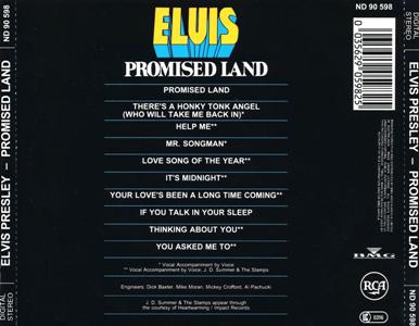 Promised Land - Australia 1992 - BMG ND 90598 - Elvis Presley CD