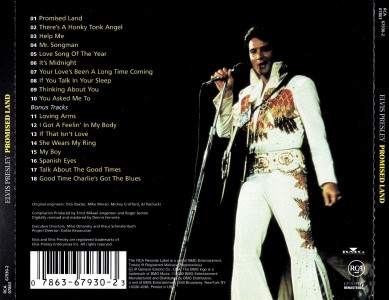 Promised Land (remastered + bonus songs) - USA 2000
