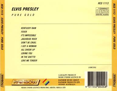 Pure Gold (silver centre) - Australia 1990 - BMG RCD 1113