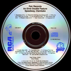 An Elvis Double Feature: Speedway, Clambake - USA 1989 - BMG PDC2-1250 CXK-3017