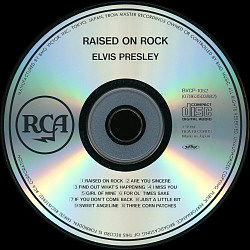 Raised On Rock - Japan 1994 - BMG BVCP-1052