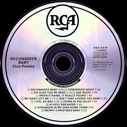 Reconsider Baby - Columbia House Music CD Club - USA 1998 - BMG BG2-5418