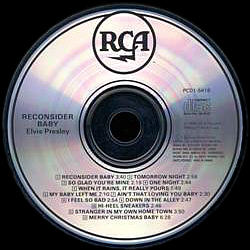 Reconsider Baby - Canada 1992 - BMG PCD1-5418