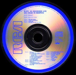 Elvis - As Recorded Live On Stage In Memphis - Japan 1989 - BMG R32P-1054