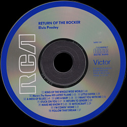 Return Of The Rocker - USA 1987 - BMG 5600-2-R - Elvis Presley CD