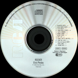 Rocker - Germany 1986 - RCA PD85182  - Elvis Presley CD