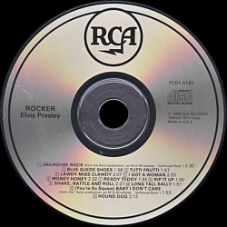 Rocker - USA 1993 - BMG PCD1-5182 - Elvis Presley CD