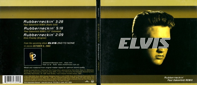 Rubberneckin' (digi-pack) - Australia 2003 - BMG 82876-54342-2