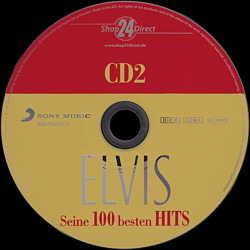 Elvis - Seine 100 besten Hits - Germany 2015 - Sony Music 8875066212 Shop 24 Direct- Elvis Presley CD
