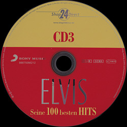Elvis - Seine 100 besten Hits - Germany 2015 - Sony Music 8875066212 Shop 24 Direct- Elvis Presley CD