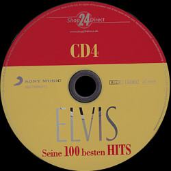 Elvis - Seine 100 besten Hits - Germany 2015 - Sony Music 8875066212 Shop 24 Direct- Elvis Presley CD