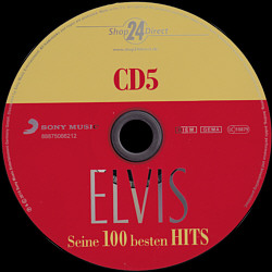 Elvis - Seine 100 besten Hits - Germany 2015 - Sony Music 8875066212 Shop 24 Direct- Elvis Presley CD