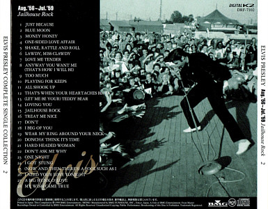 Complete Single Collection - Japan 1999 - BMG DRF-7101/10 - Elvis Presley CD