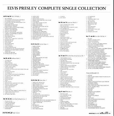 Complete Single Collection - Japan 1999 - BMG DRF-7101/10 - Elvis Presley CD