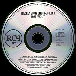 Elvis Presley Sings Leiber & Stoller - Japan 1992 - BVCP-2064 - Elvis Presley CD