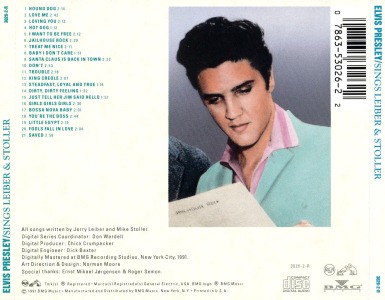Elvis Presley Sings Leiber & Stoller - USA 1991 - BMG 3026-2-R