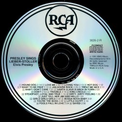Elvis Presley Sings Leiber & Stoller - USA 1991 - BMG 3026-2-R