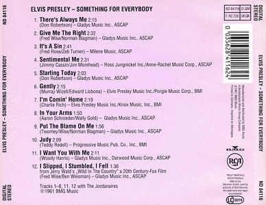 Something For Everybody - Germany 1994 - BMG ND 84116