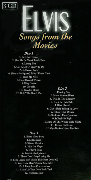 Songs From His Movies (Timeless Music) - USA 2005 - Sony/BMG 17738