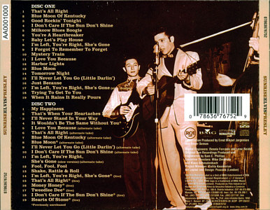 Sunrise - Elvis Presley CD Sunrise - Brazil 2003 - BMG 07863 67675 2 - Elvis Presley CD