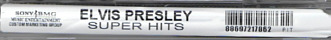 Superhits - USA 2008 - Sony-BMG A721785 (Walmart) - Elvis Presley CD