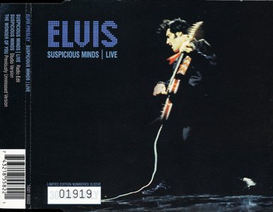 Suspicious Minds | Live (numbered) - EU 2001 - BMG 74321 855822