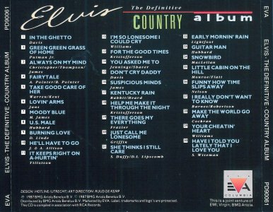 The Definitive Country Album - Netherlands 1987 - EVA Columbia PD 90061