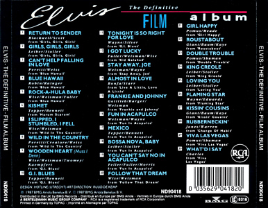 The Definitive Film Album - Germany 1994 - BMG ND 90418