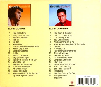 gospel and country - Two Classic Albums - UK and Ireland 2000 - BMG 74321 785332 - Elvis Presley CD