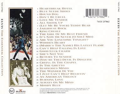 The Essential Collection - Spain 1996 - BMG 74321 48991 2 - Elvis Presley CD