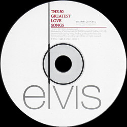 The 50 Greatest Love Songs - Sony-BMG 07863 68026 2 - India 2005