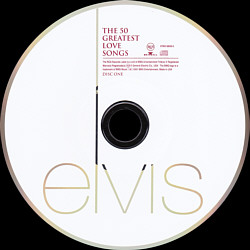 The 50 Greatest Love Songs - USA BMG Direct 2005 - Sony-BMG 07863 68026 2 / D241436 - Elvis Presley CD
